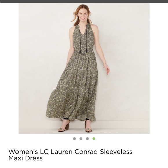 LC Lauren Conrad sleeveless maxi dress - Picture 4 of 5